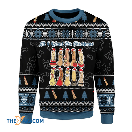 Merry Xmas This Is All I Want For Christmas Gift For Christmas Party Ugly Christmas Sweater