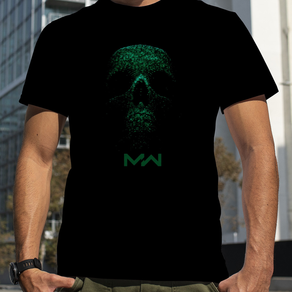 Mw Green Skull Modern Warfare shirt