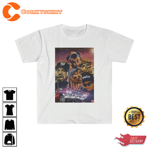 NWA Retro Unisex Cotton T-Shirt