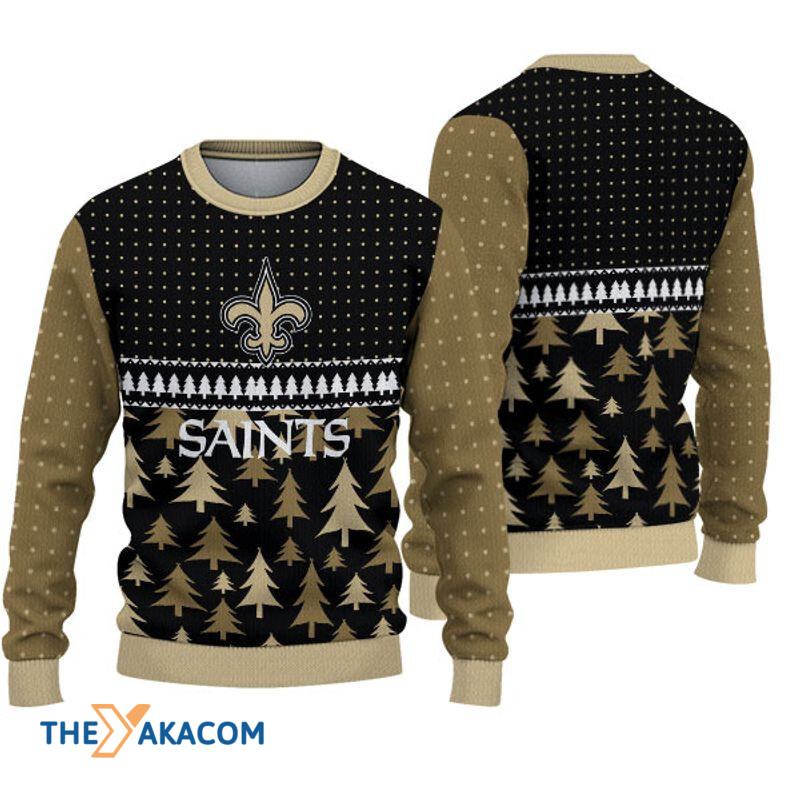 New Orleans Saints NFL Team Gift For Fan Ugly Christmas Sweater