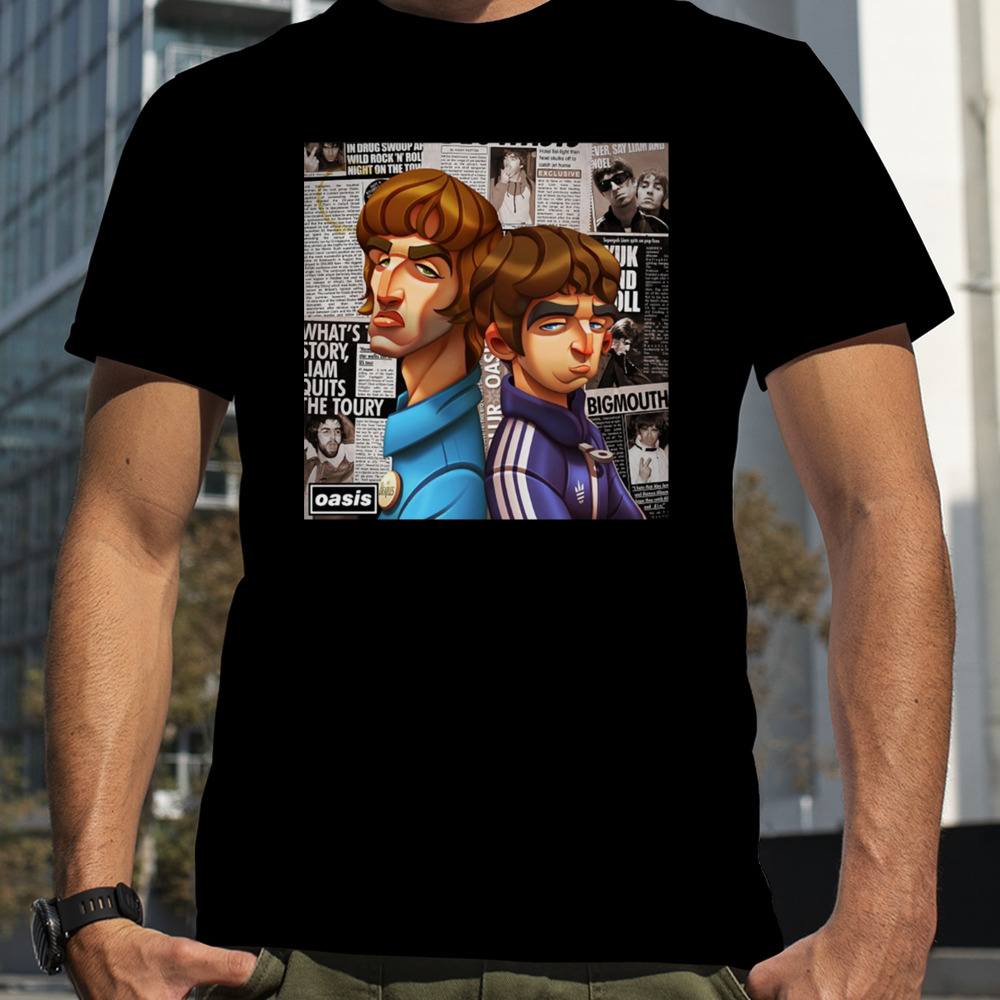 Oasis The Tabloid Times shirt