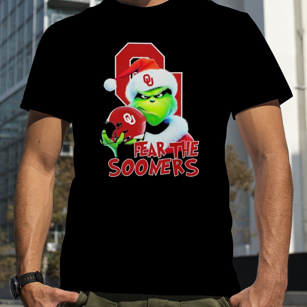 Oklahoma Sooners Grinch Fear The Christmas 2023 shirt