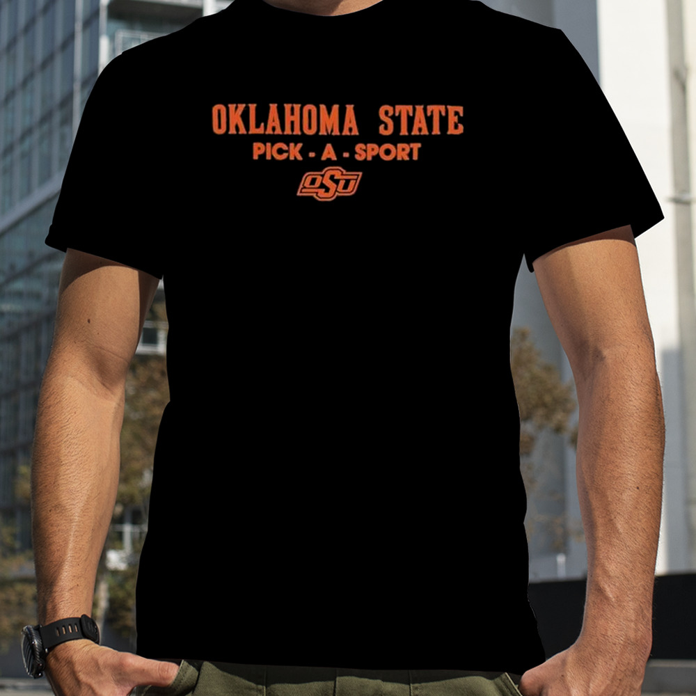 Oklahoma State Cowboys Pick-A-Sport Logo 2023 shirt