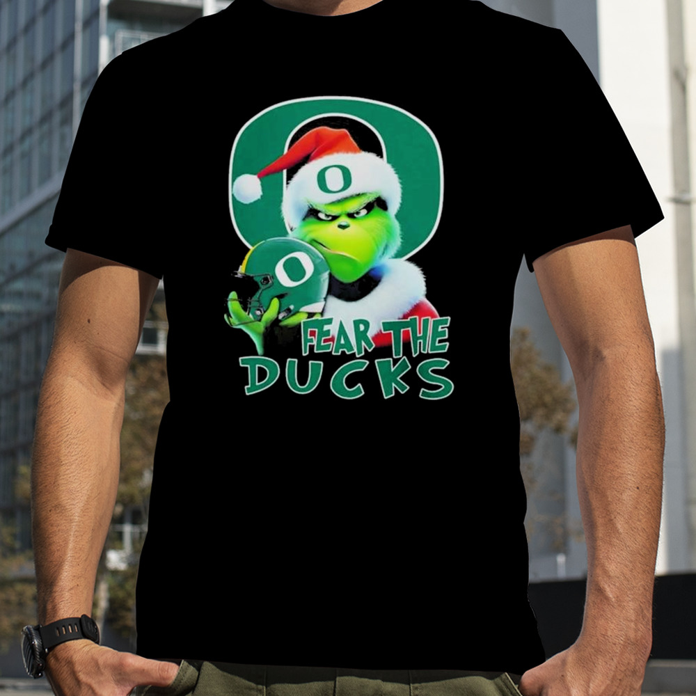 Oregon Ducks Grinch Fear The Christmas 2023 shirt