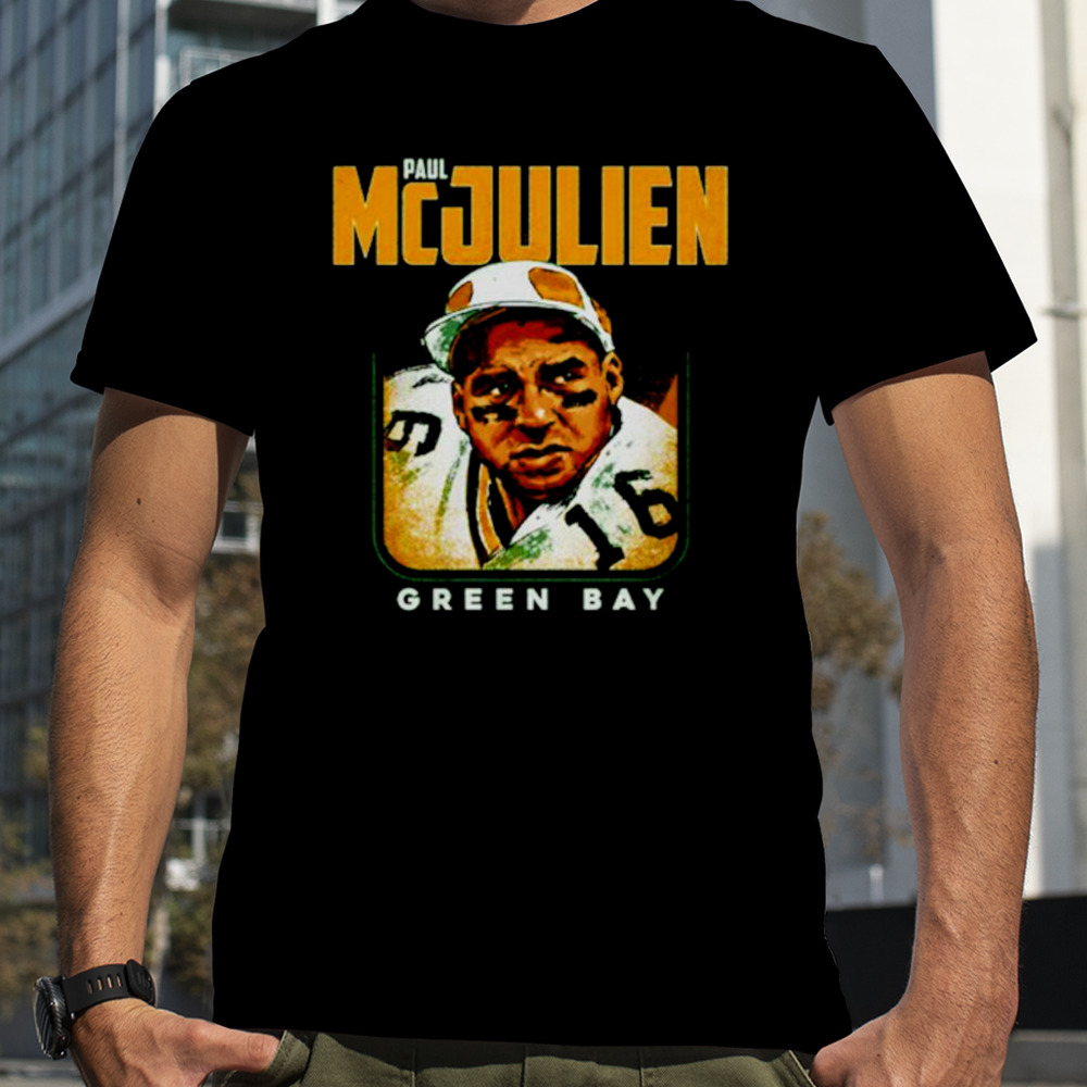 Paul McJulien Green Bay card shirt