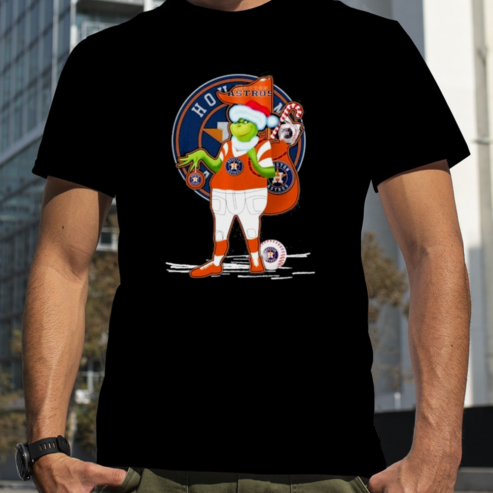 Santa Grinch Houston Astros Gift Christmas shirt