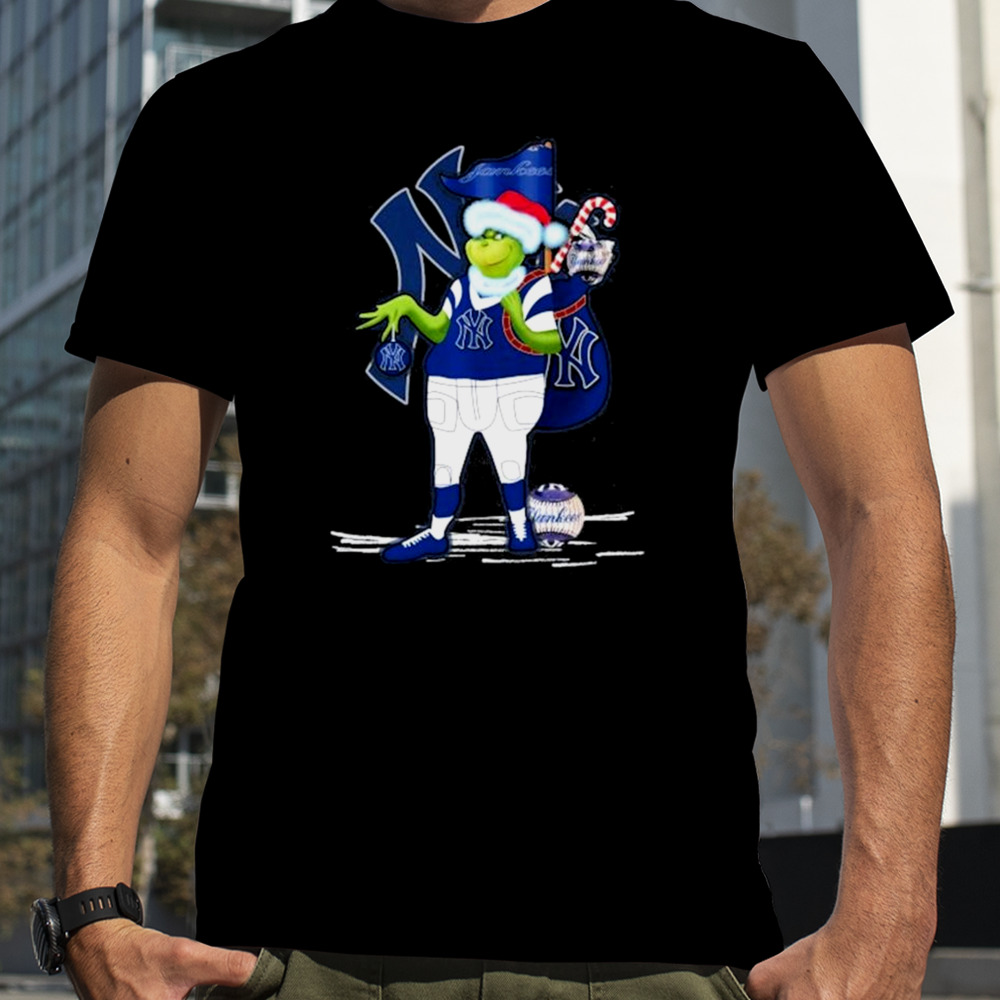 Santa Grinch New York Yankees Gift Christmas shirt