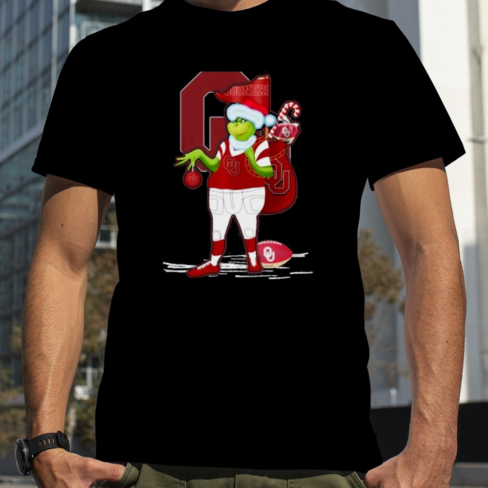 Santa Grinch Oklahoma Sooners Gift Christmas shirt