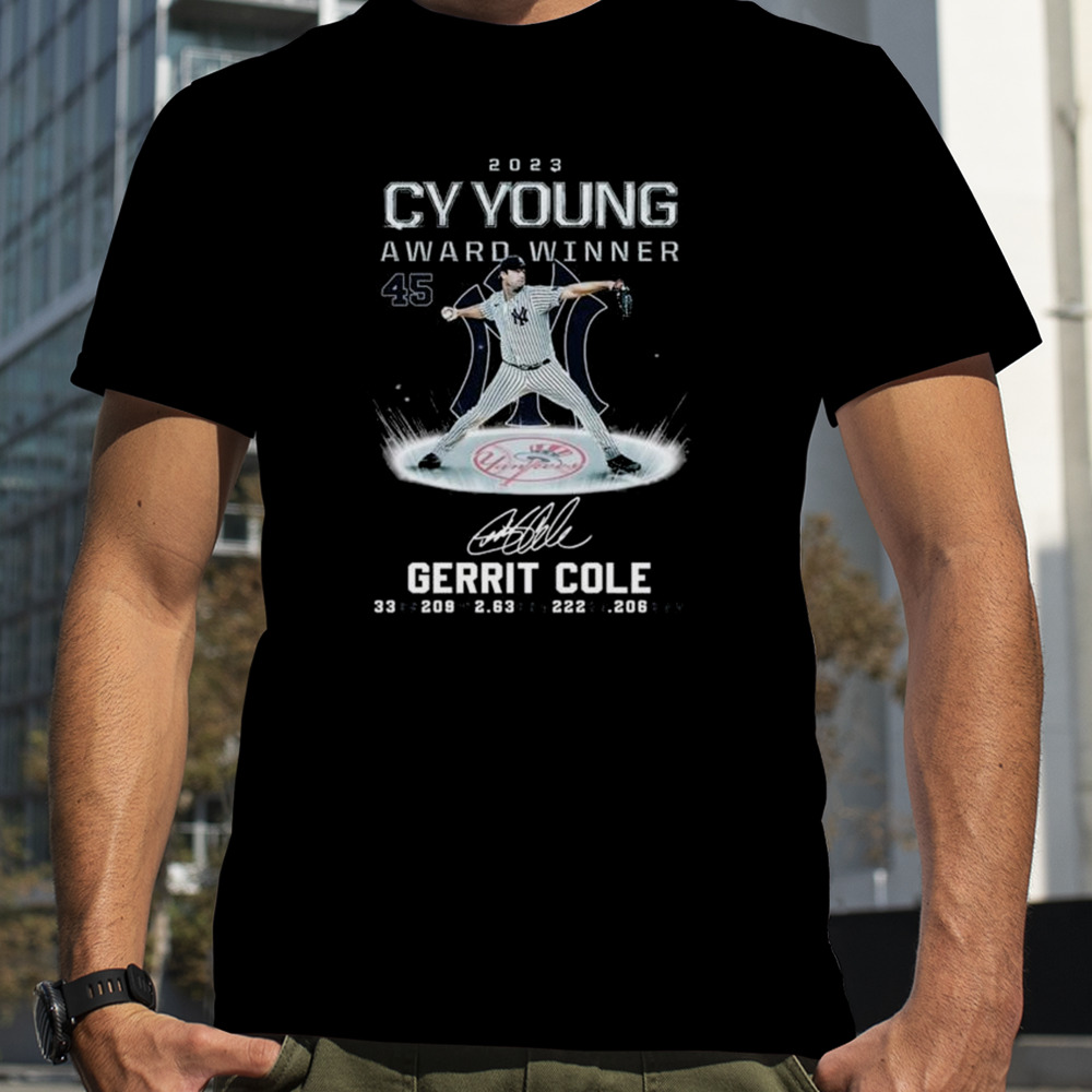 The 2023 AL Cy Young Award Winner Is Gerrit Cole Signature Shirt