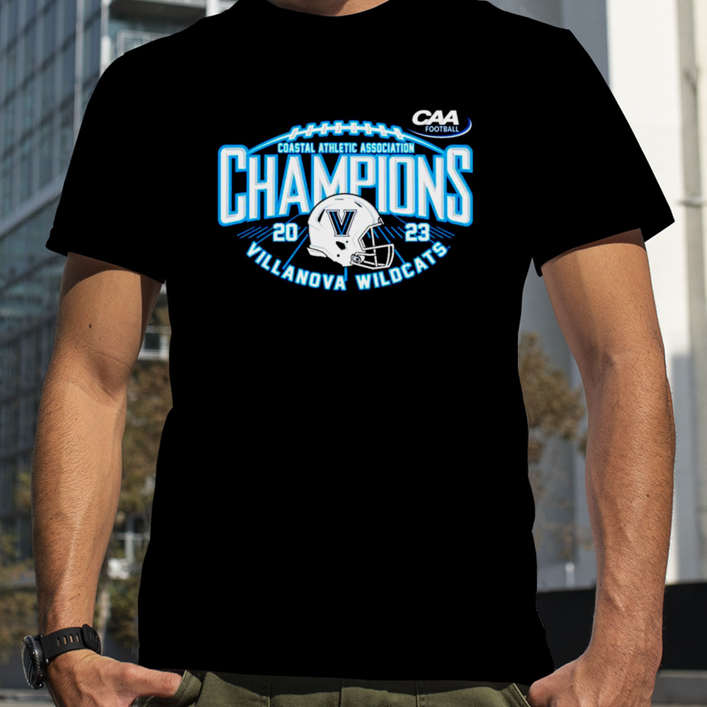 Villanova Wildcats 2023 CAA Football Champions Shirt