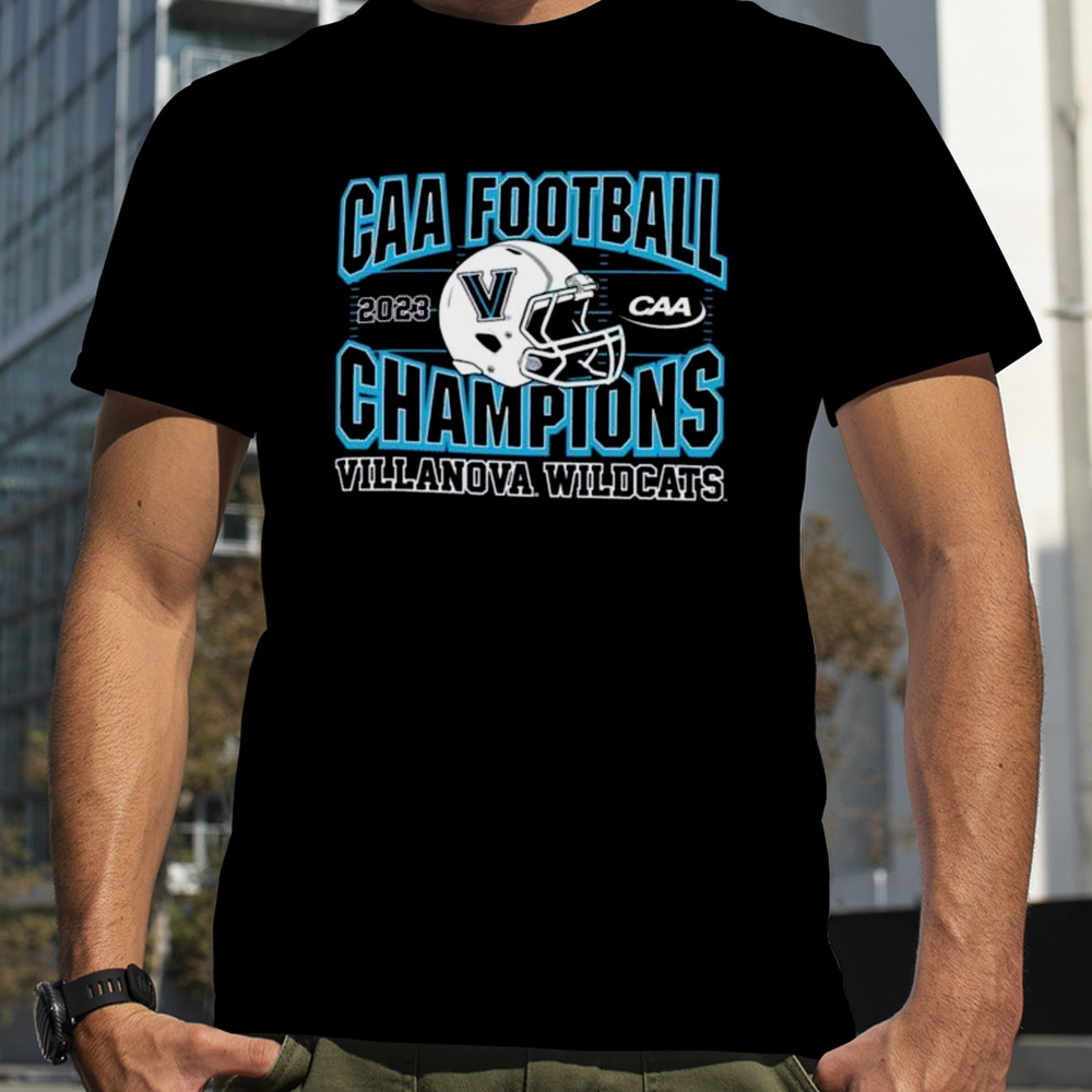 Villanova Wildcats 2023 CAA Football Champions Shirt