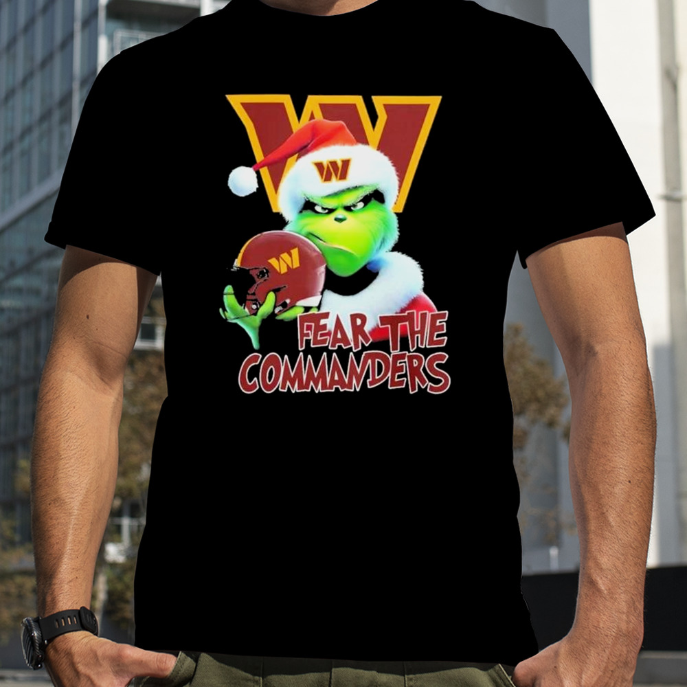 Washington Commanders Grinch Fear The Christmas 2023 shirt