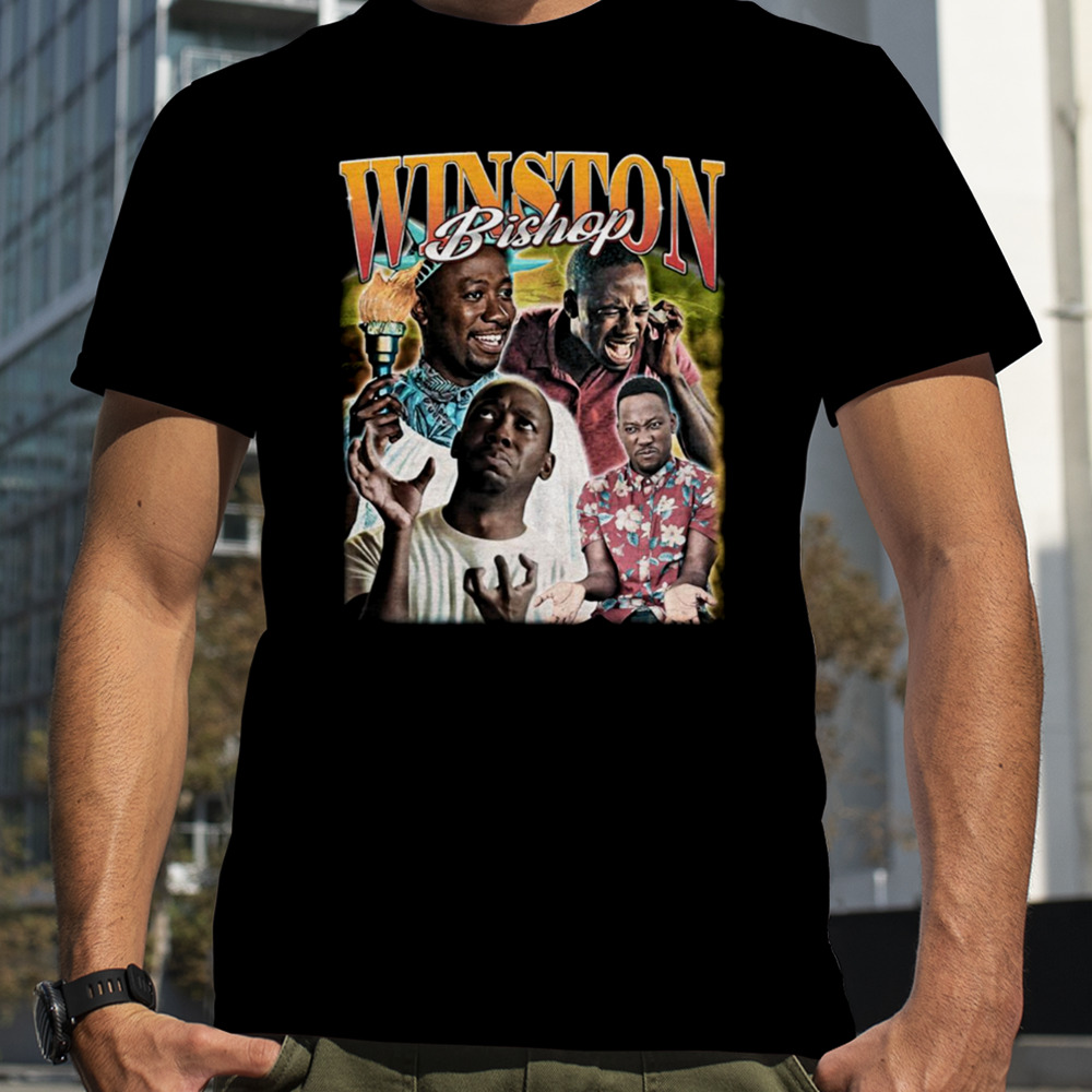 Winston Bishop Collage shirt