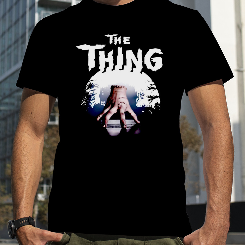 Addams Family The Thing Christmas Atrt shirt