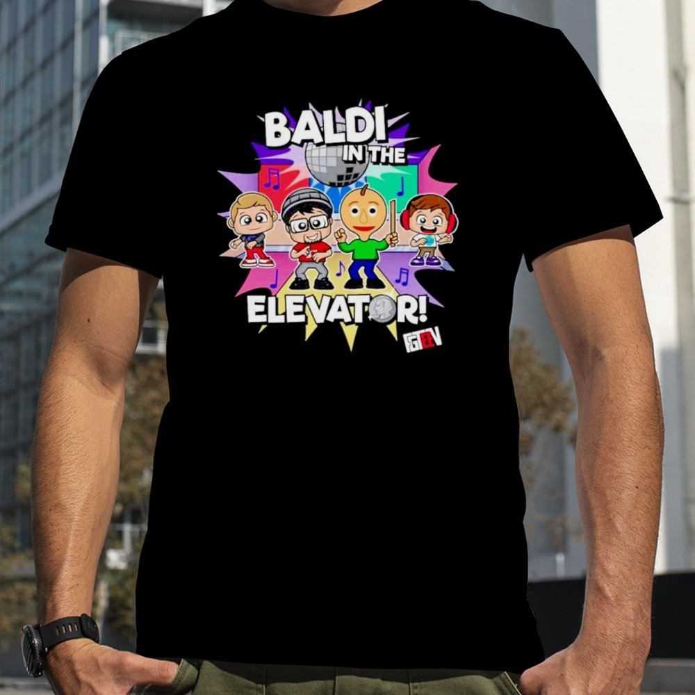 Baldi in the elevator shirt