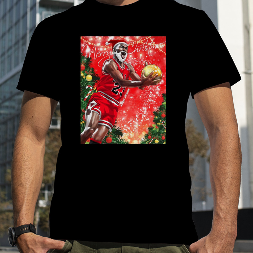 Basketballart Jordan Christmas shirt