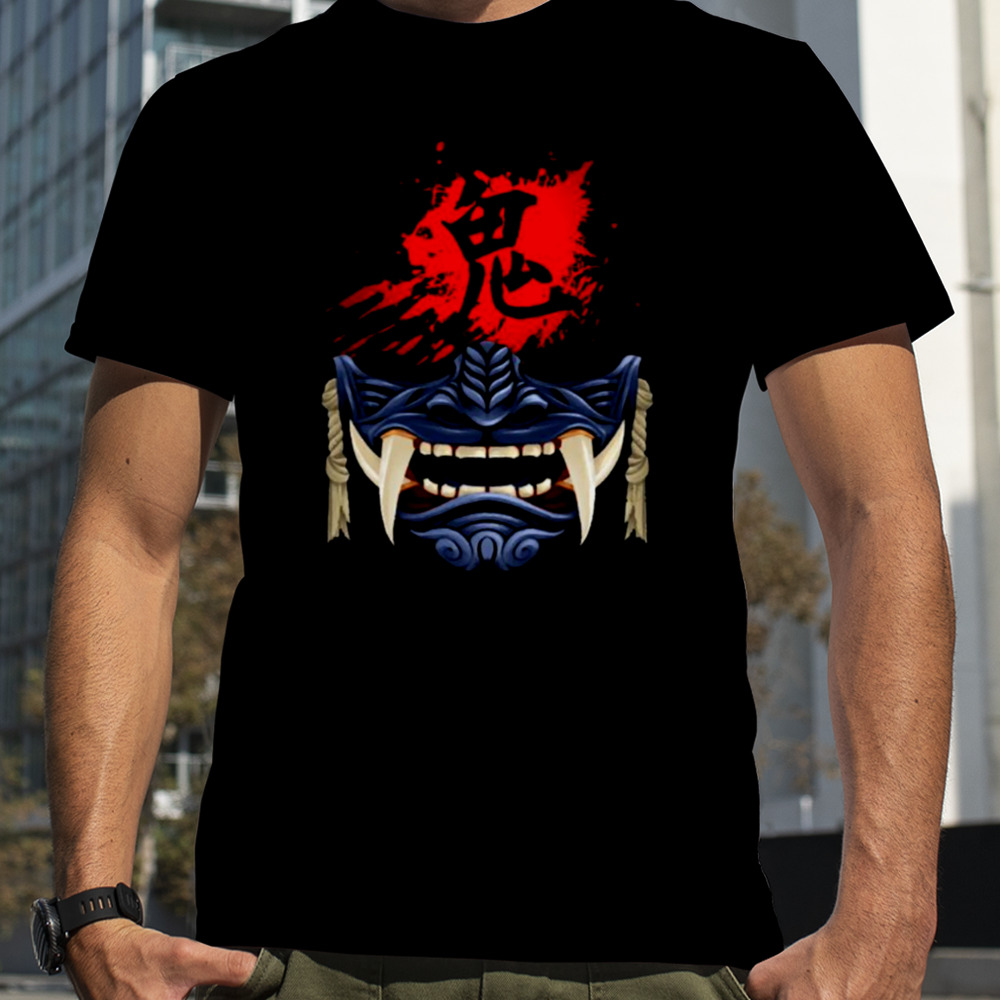 Blue Oni Mask Ghost Of Tsushima shirt