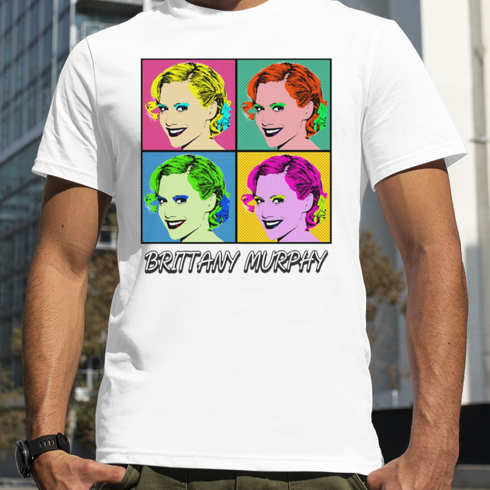 Britany Murphy 80s Pop Art Style Christmas shirt