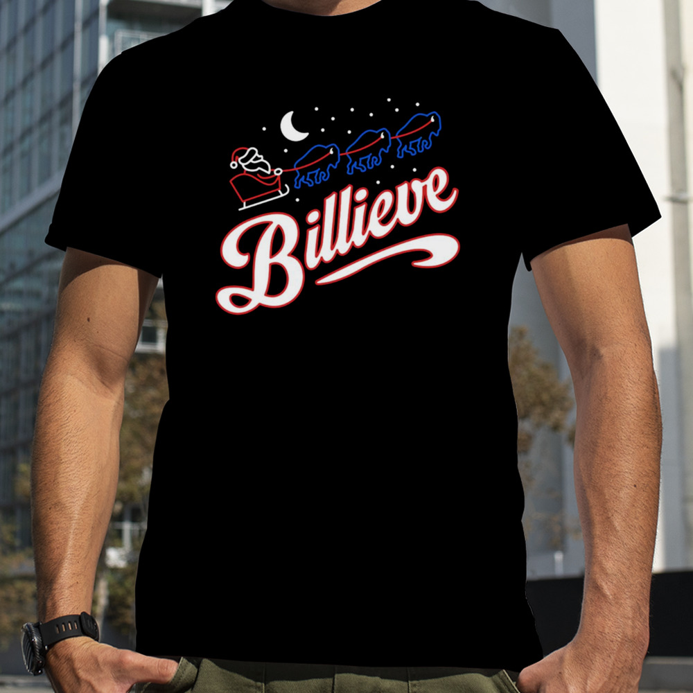 Buffalo Santa Billieve Christmas shirt