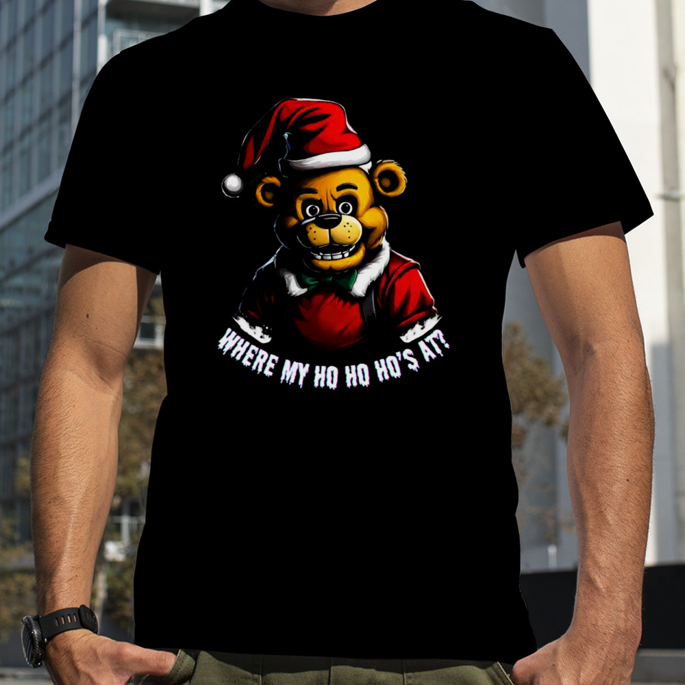 Christmas Freddy Fazbear As Santa shirt