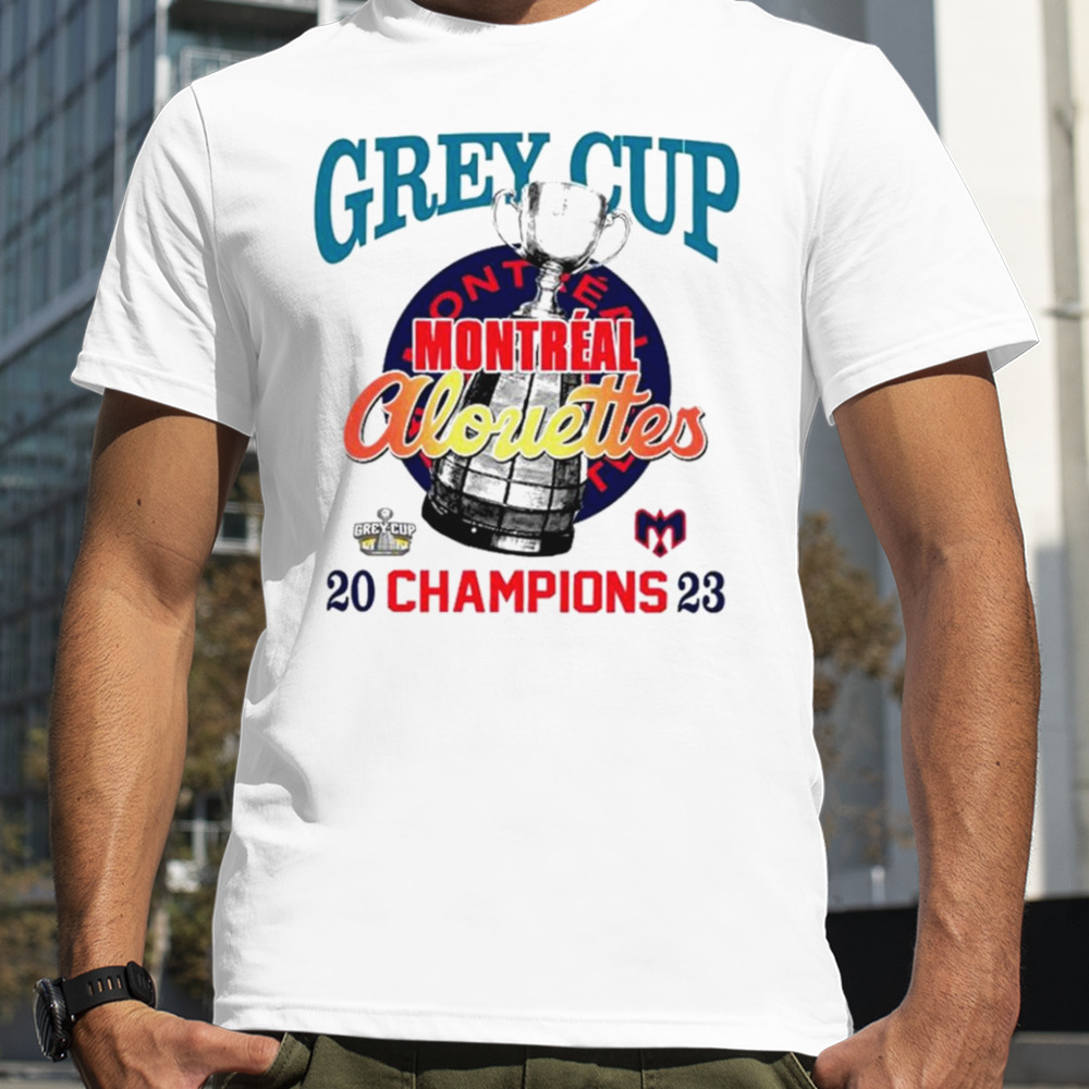 Grey cup Montreal Alouettes 2023 Champions shirt