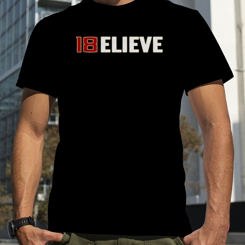 Jordan Travis 18 believe shirt