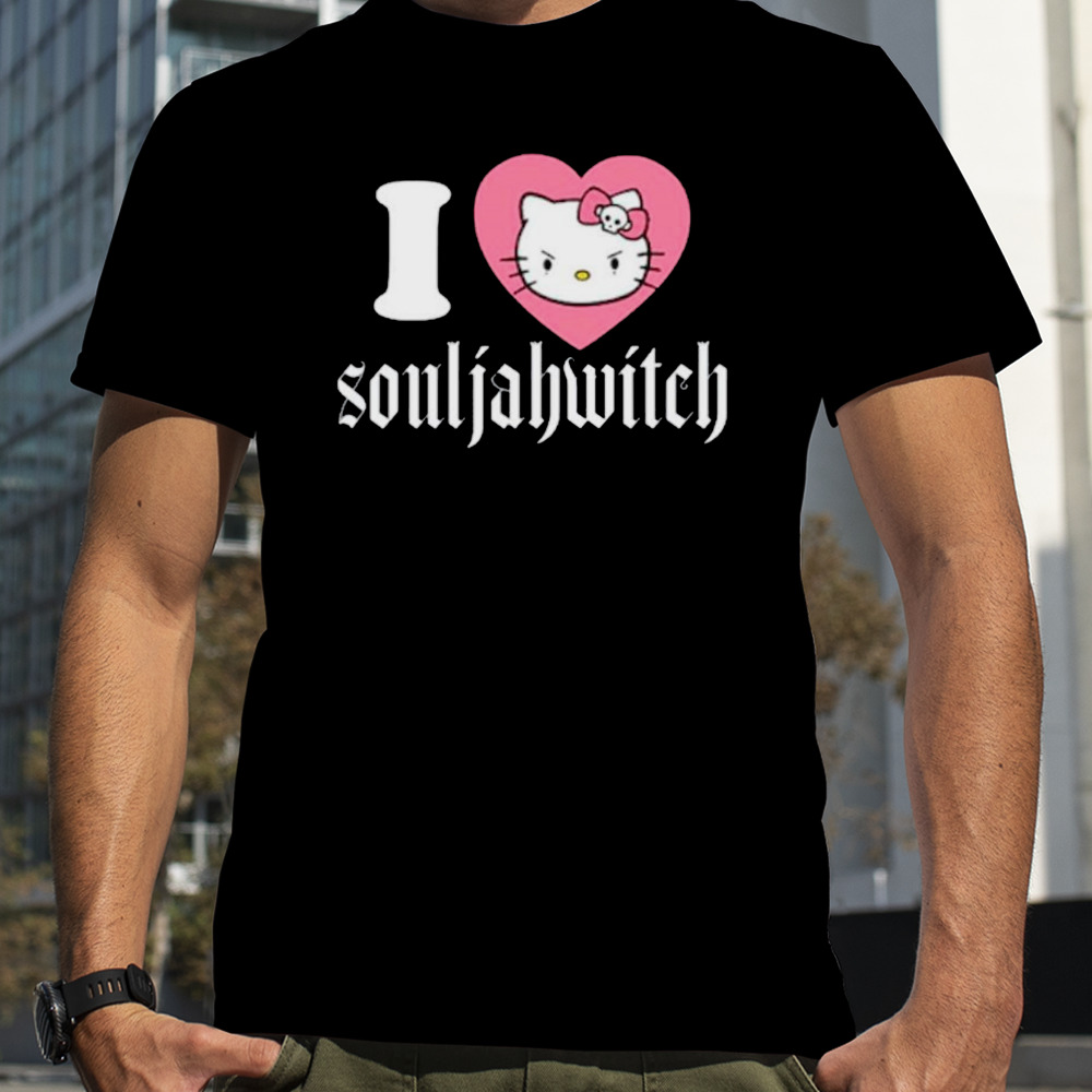 Kitty cat I Love Souljahwitch shirt