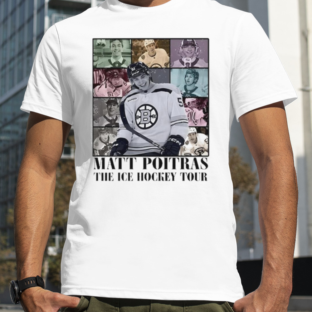 Matt Poitras the ice hockey tour shirt