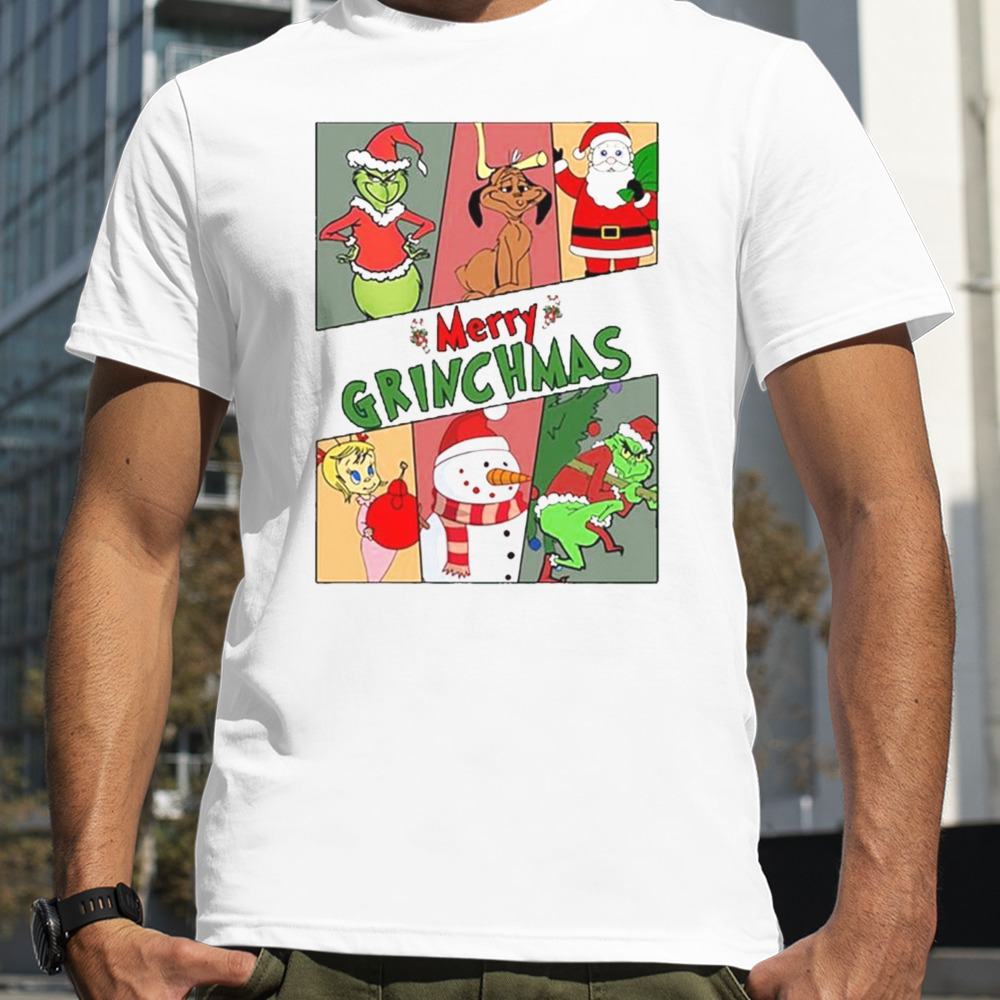 Merry Grinchmas Happy Holiday T-shirt