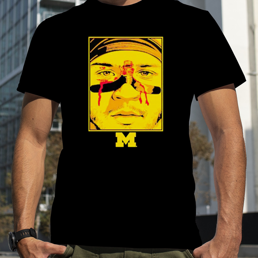 Michigan Wolverines Blake corum game face shirt