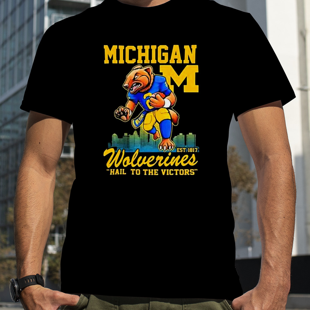 Michigan Wolverines Hail To The Victors Est 1817 Shirt