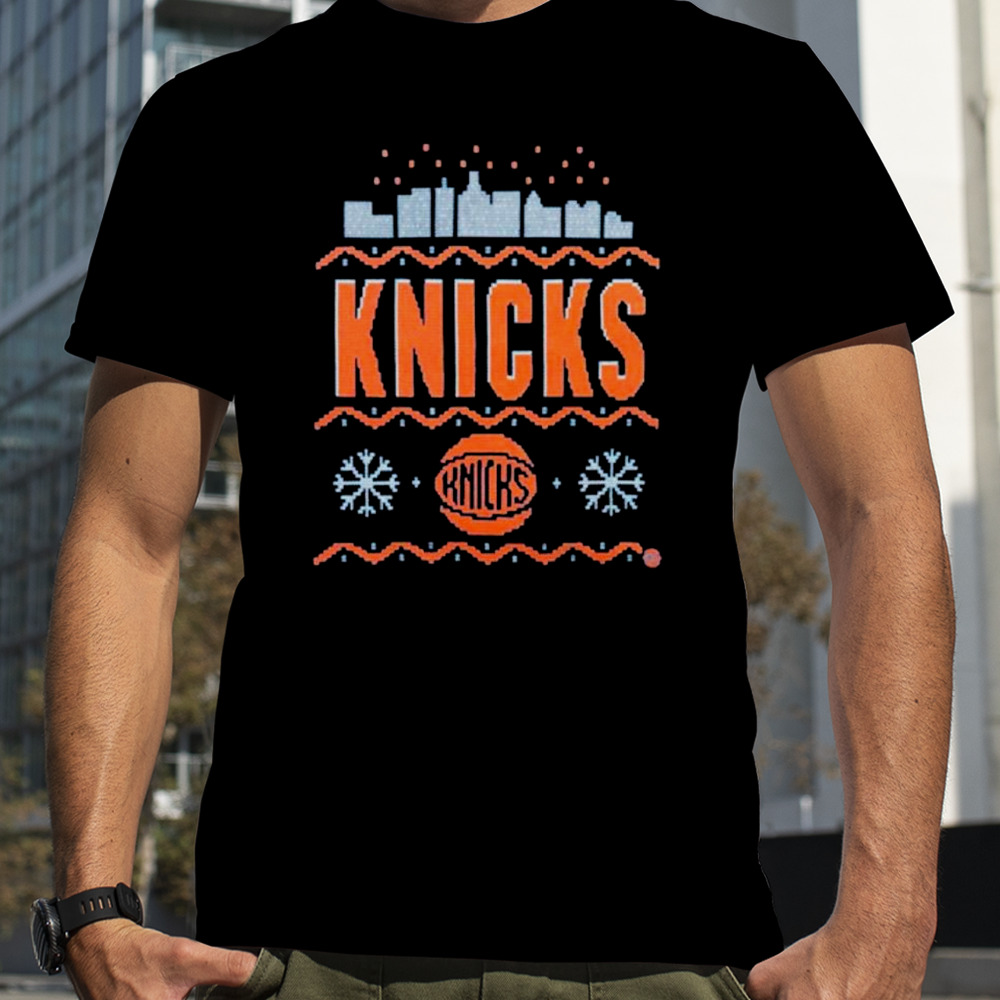 New York Knicks holiday Ugly Christmas shirt