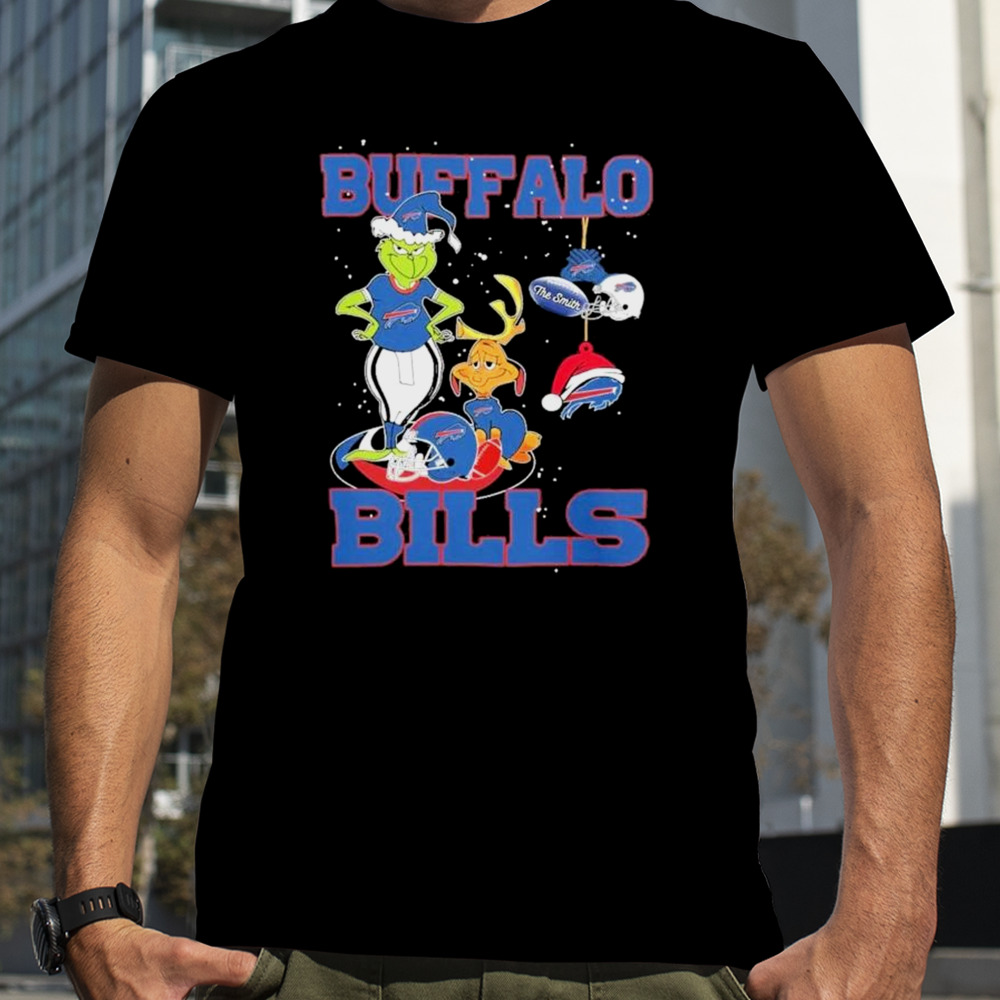 The Grinch And Dog Buffalo Bills Ornament Christmas 2023 shirt