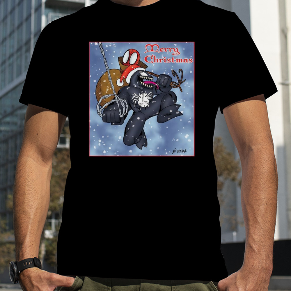 Venom Merry Christmas shirt