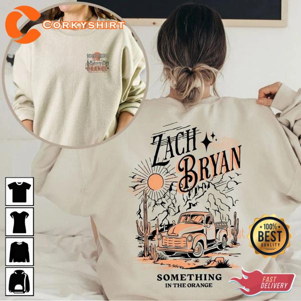 Zach Bryan Something In The Orange American Heartbreak Westerm Country Music Unisex Shirt