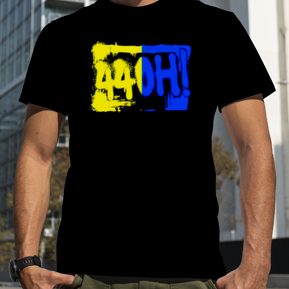 44Oh Ukraine flag shirt