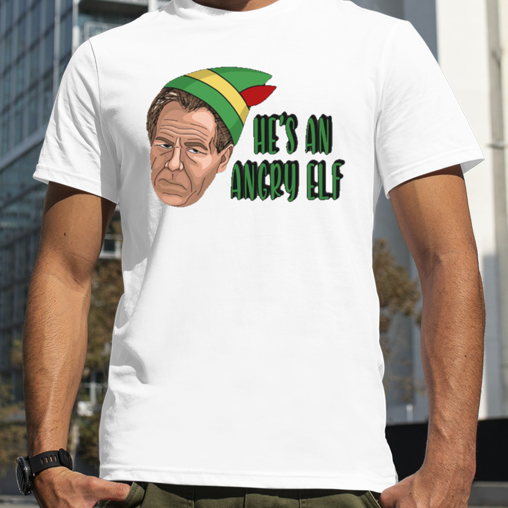 Angry Elf Christmas shirt