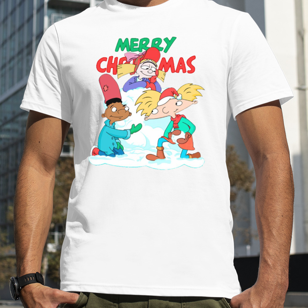 Arnold’s Christmas shirt