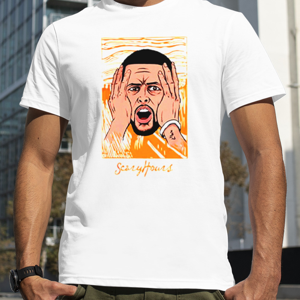 Golden State Warriors Stephen Curry Scary Hours shirt