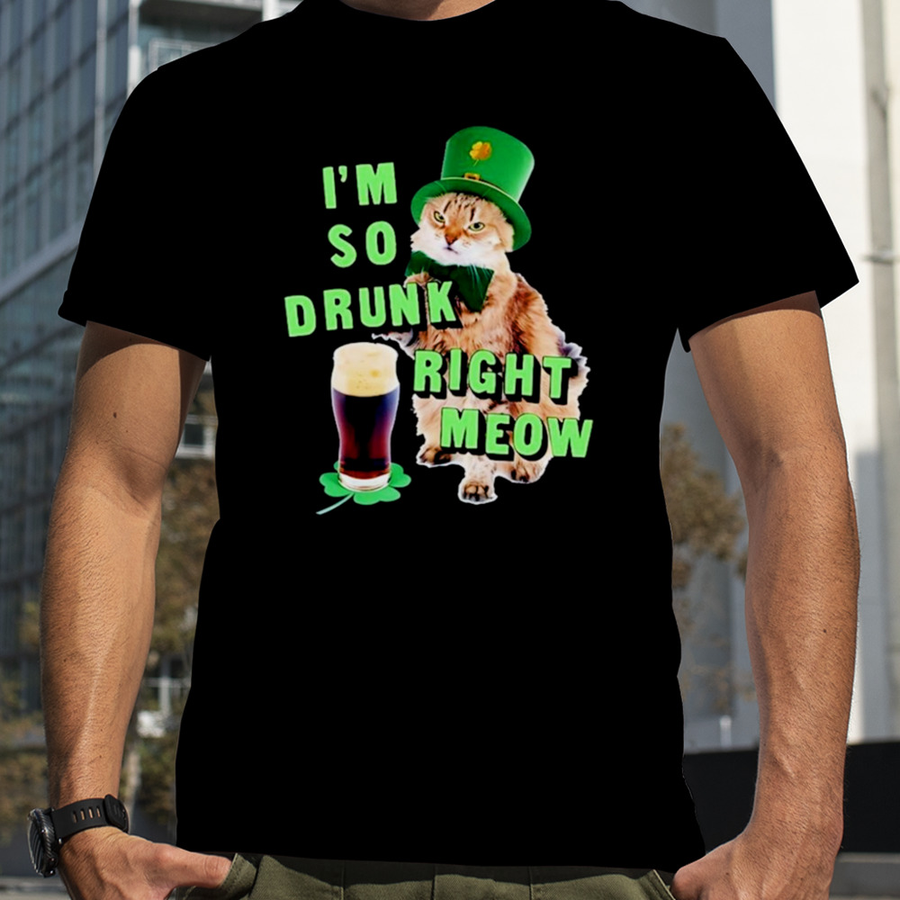 I’m so drunk right meow Patrick Day’s shirt