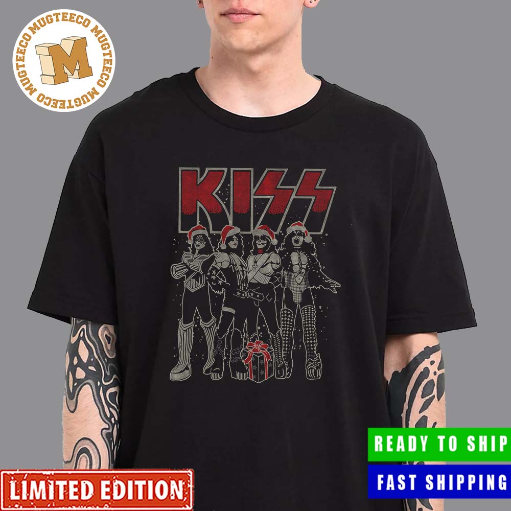 Kiss Band Merry KISSMAS Christmas Holiday Collection Unisex T-Shirt