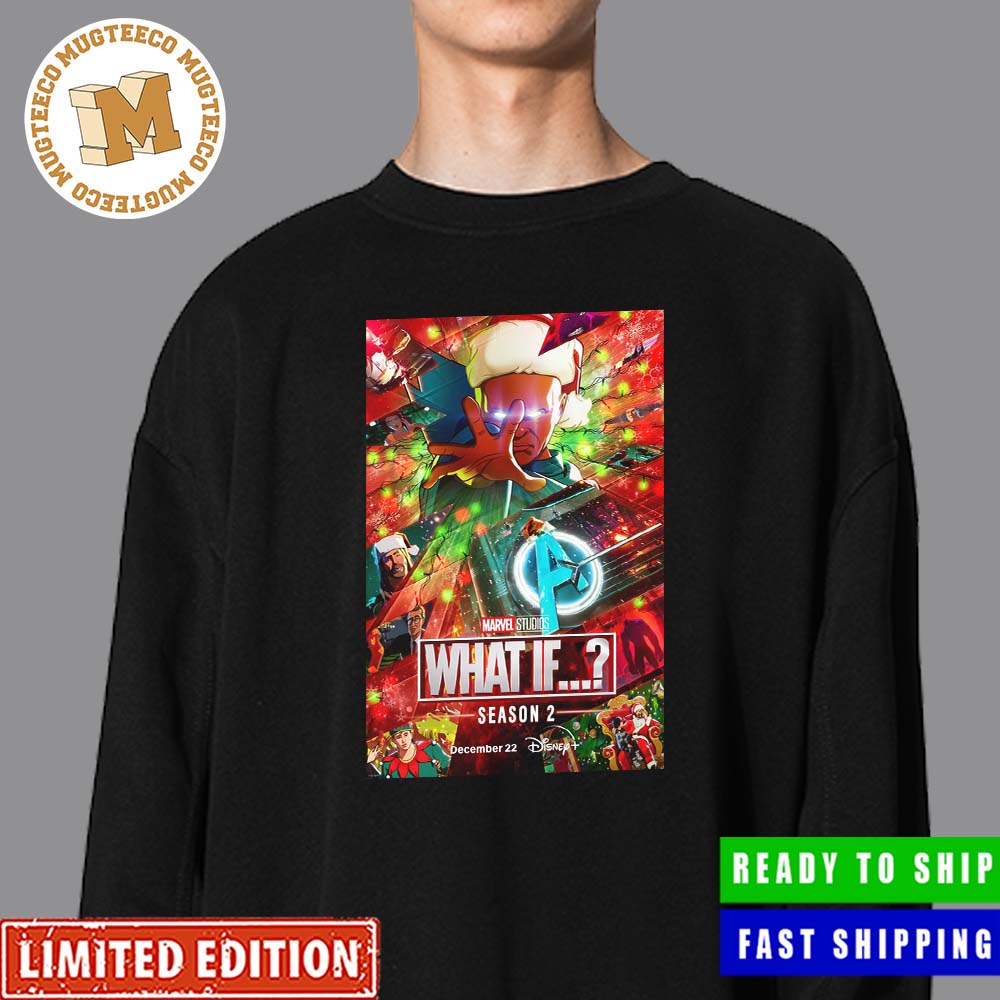 Marvel Studios What If Season 2 Christmas Themed Official Poster Unisex Shirt