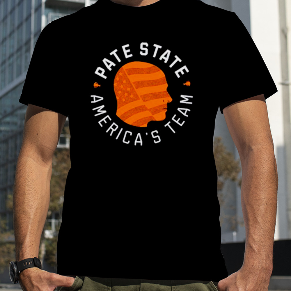 Pate state America’s team shirt