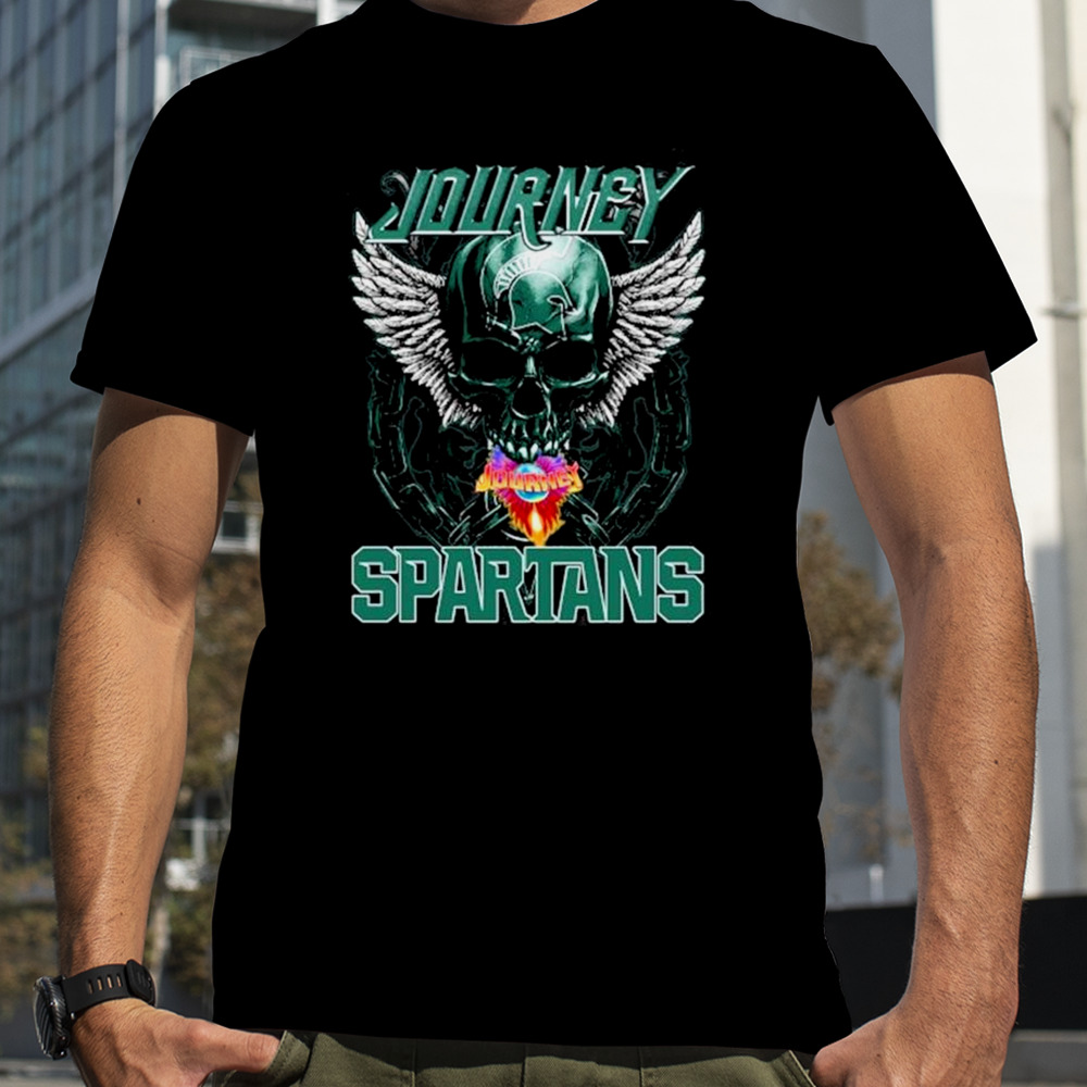 Skull Wings Journey Michigan State Spartans shirt