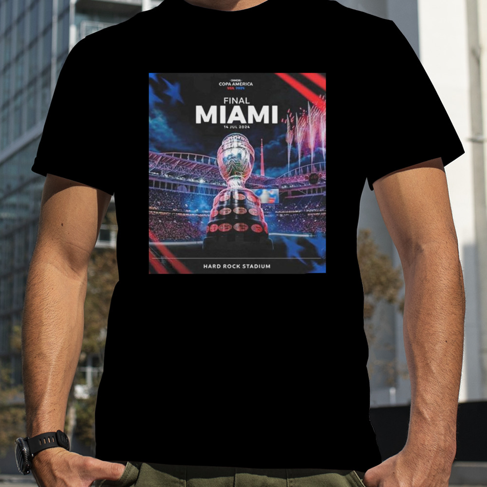 The CONMEBOL Copa America USA 2024 Final At Hard Rock Stadium Miami July 14th 2024