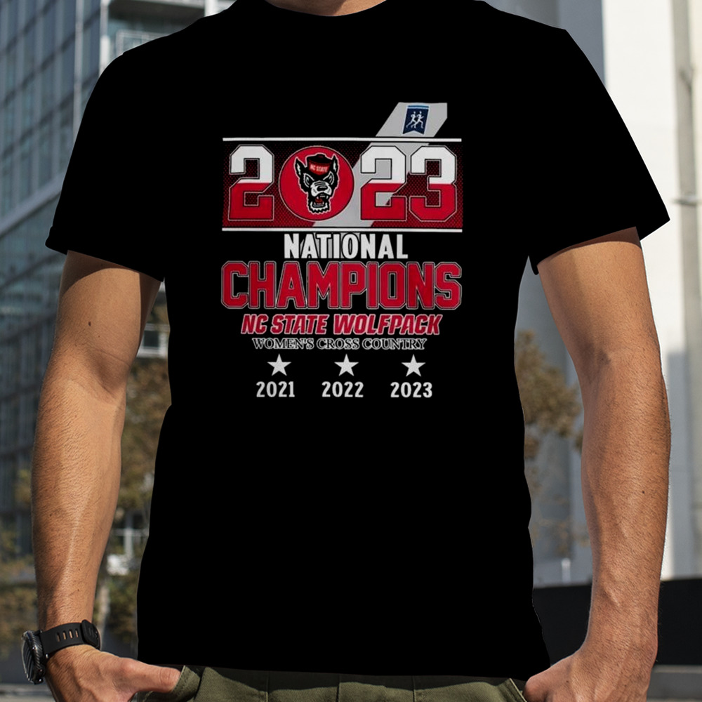 2023 National Champions NC State Wolfpack Women’s Cross Country Logo shirt