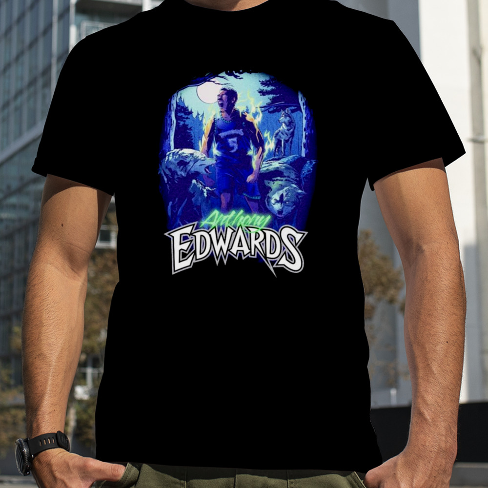 Anthony Edwards Minnesota Timberwolves basketball shirt