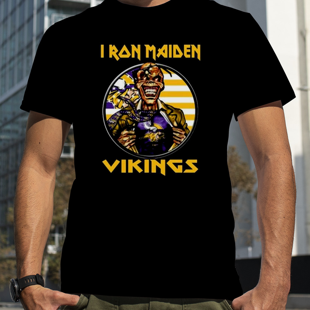 Blood Inside Me Iron Maiden Minnesota Vikings shirt