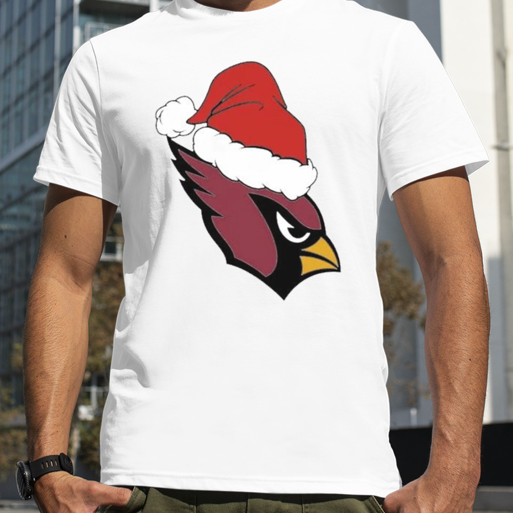 Christmas Holiday Arizona Cardinals Santa Logo shirt