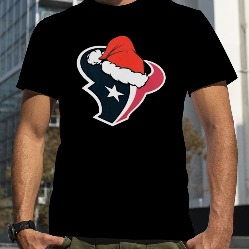 Christmas Holiday Houston Texans Santa Logo shirt